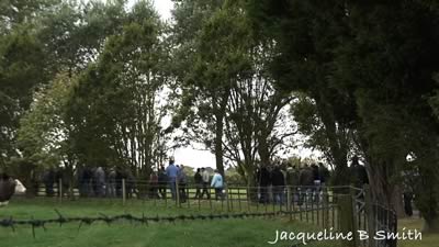 Setting off on the walk 